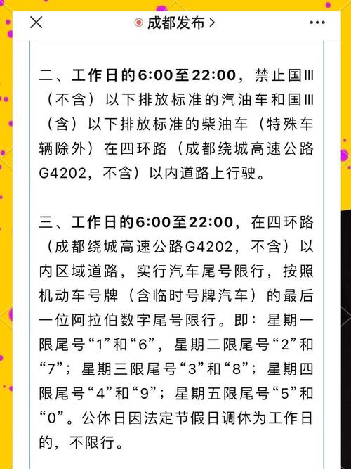 成都限行处罚(成都限行处罚规定)